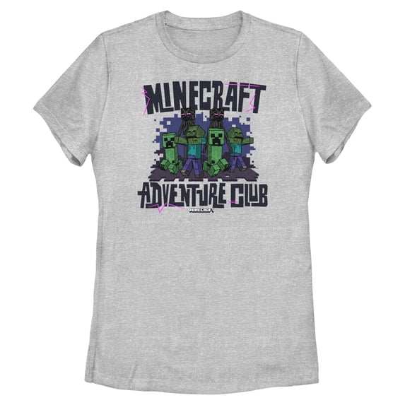 Womens Minecraft Adventure Club T Shirt