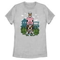 thumbnail image 1 of Womens Minecraft Animals Stack Pose T Shirt, 1 of 4