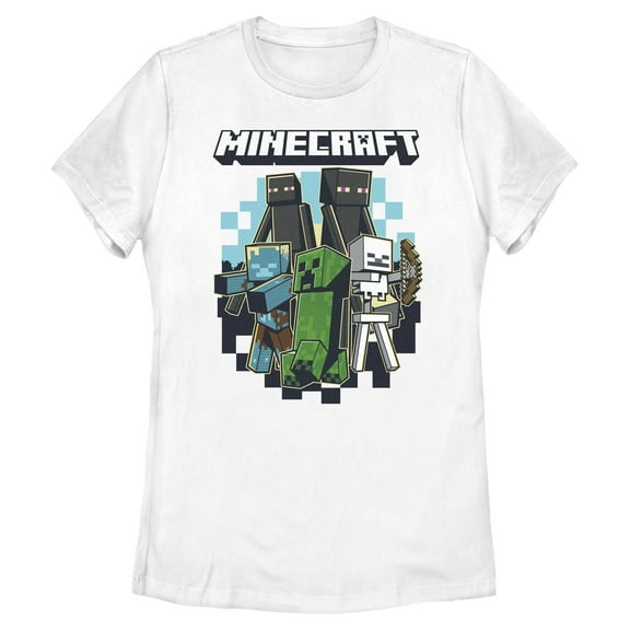 Womens Minecraft Jolly Sunset T Shirt