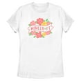 thumbnail image 1 of Womens Minecraft Spring Floral Logo T Shirt, 1 of 4