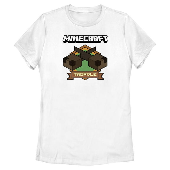 Womens Minecraft Tadpole Badge T Shirt