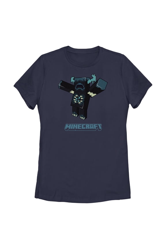 Womens Minecraft Warden Entity T Shirt