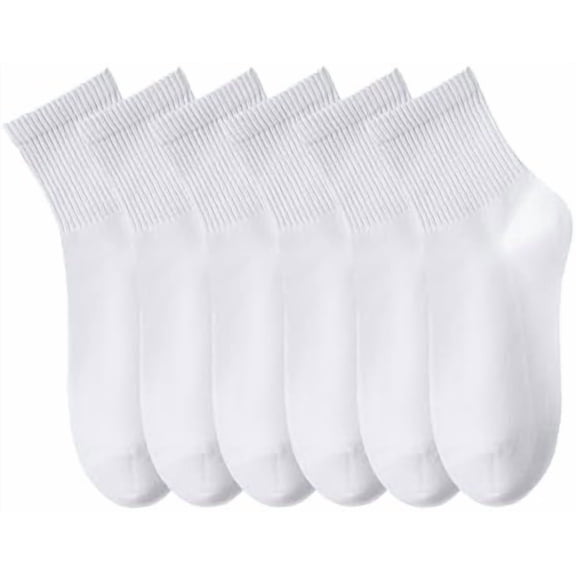 Womens Mini Crew Ankle Socks Athletic Casual Cotton Socks for Women