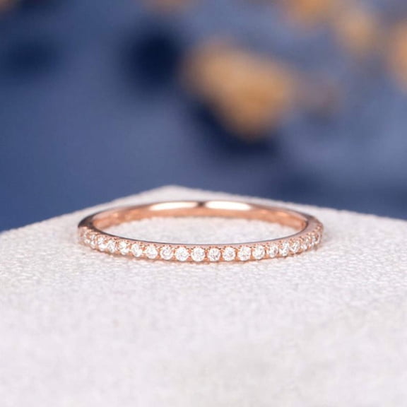 Womens Minimalist Geometric Half Ring Alloy Inlaid Artificial Gemstones Zircon Ring Gold Plated Wedding Ring