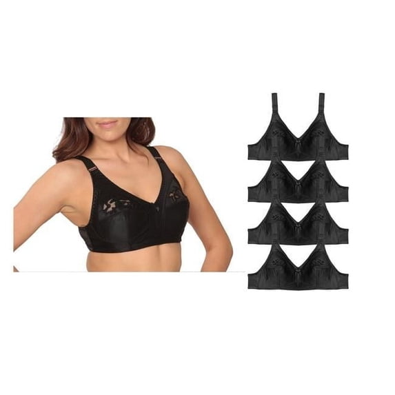 Womens Minimizer Bra, Assorted Color- Plus Size - Case of 48