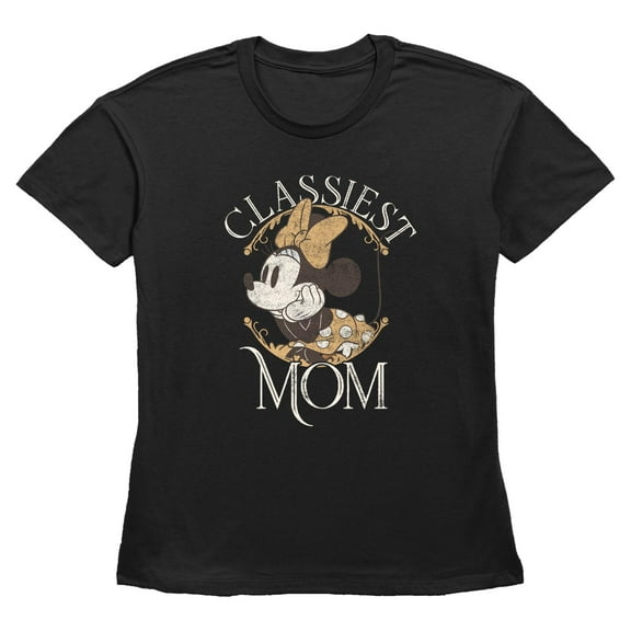Womens Minnie Mouse Classiest Mom T Shirt
