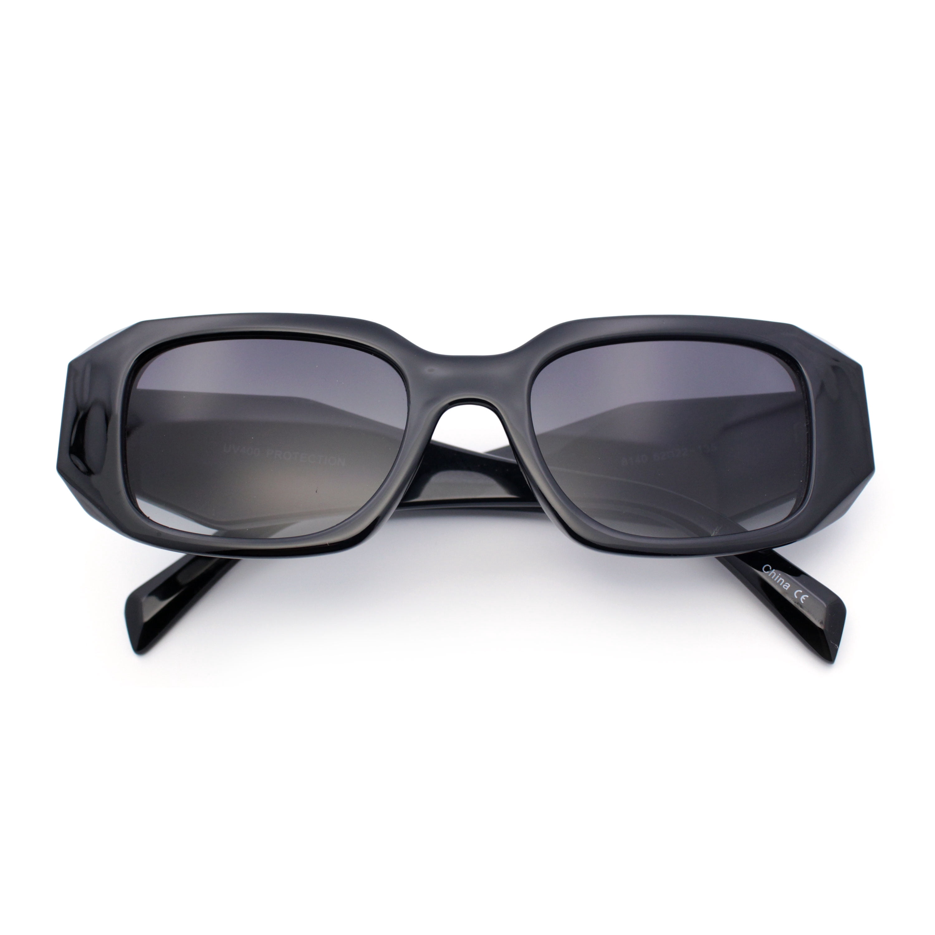 Bold Black Geometric Women\'s Sunglasses Geometric Sunglasses: Bold, Trendy Eyewear for Fashion Lovers main image 2