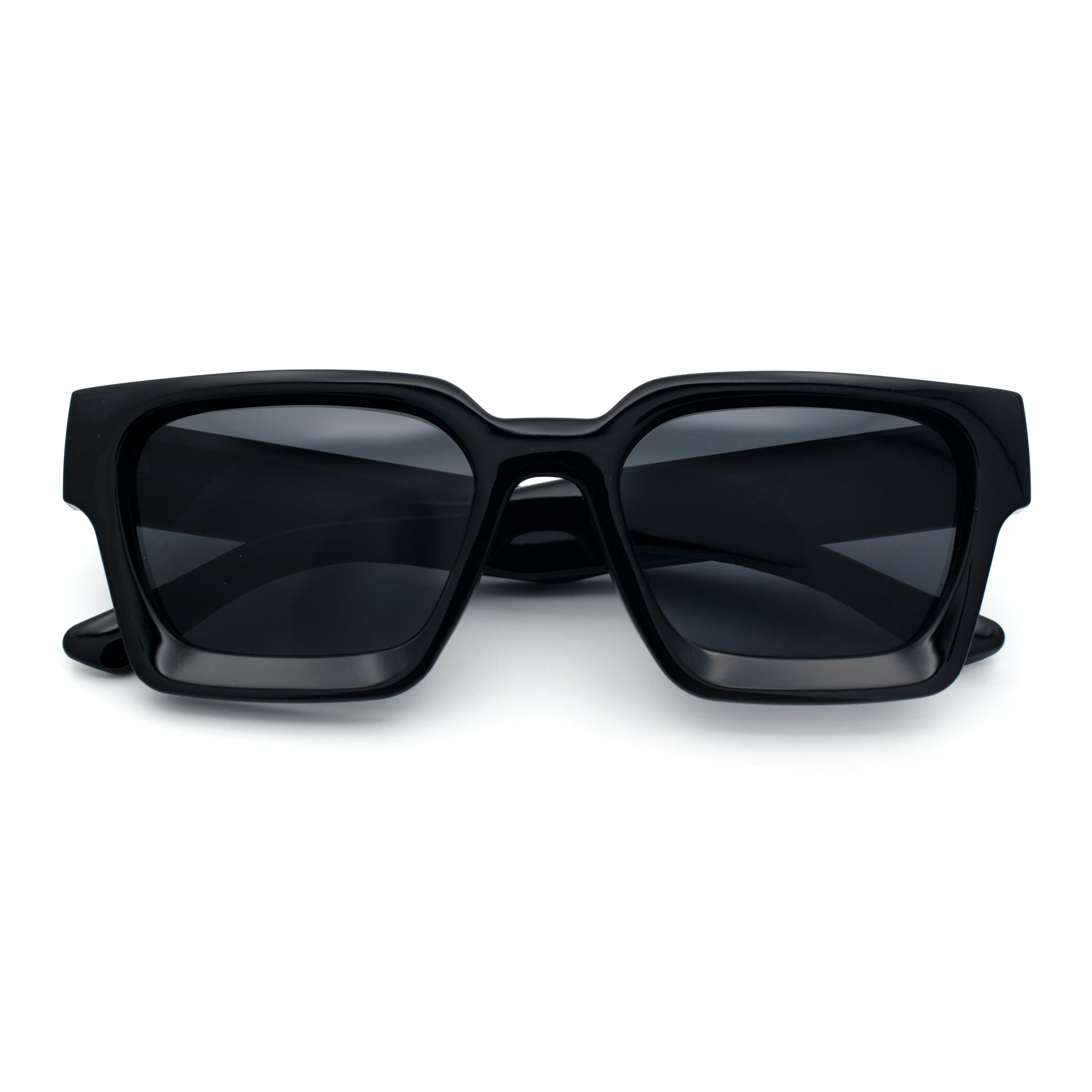 Oversized Horned Rim Thick Plastic Sunglasses UV400 Protection Iconic Oversize Thick Horn Rim Cat Eye Sunglasses | eBay main image 2