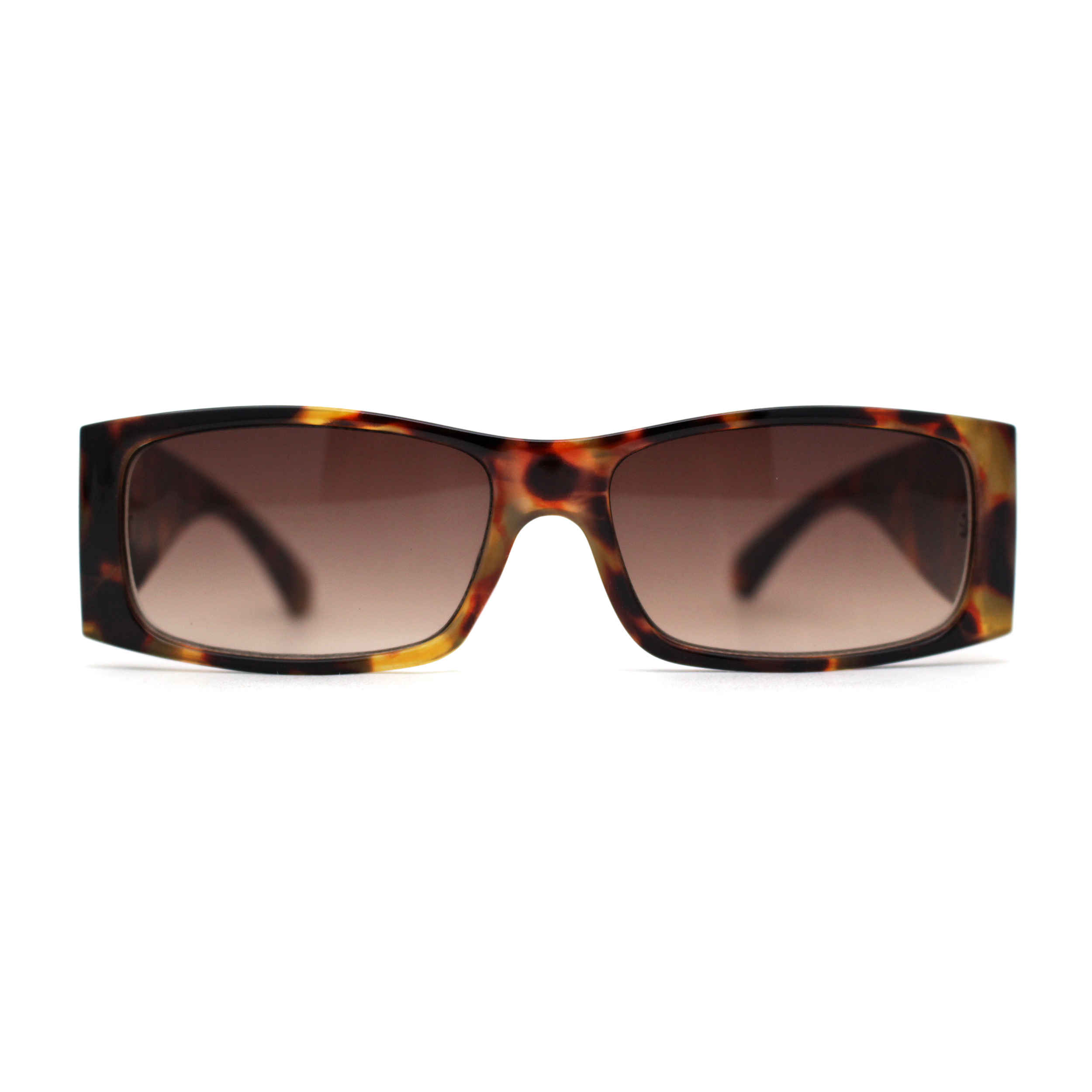 Women’s sunglasses smoke/black polymer frame black metal textured temple design Amazon.com: zeroUV Womens Oversized Metal Temple Bold Round  main image 3