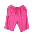 thumbnail image 1 of Womens Modal Pajama Shorts with Pockets Summer Thin Loose Elastic Waist Soft Sleepwear Lightweight Cozy Lounge Bottom, 1 of 5
