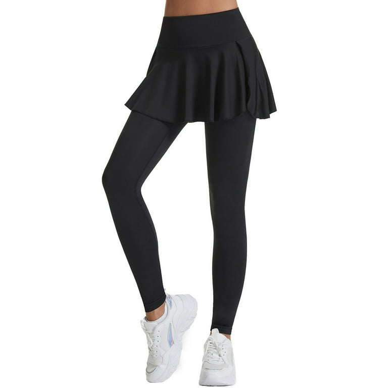 Modest exercise skirt with leggings hotsell
