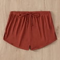 thumbnail image 1 of Womens Modest Swimwear Bottom High Waisted Elastic Drawstring Quick Drying Gym Workout Bottom, 1 of 5