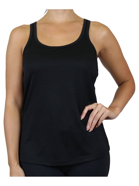 Womens Moisture Wicking Racerback Tanks (S-3XL)