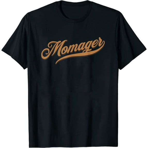 Womens Momager Funny Mom Manager Mother'S Day T-Shirt White X-Large