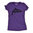 thumbnail image 1 of Womens Mommy Shark T shirt Cute Mom Gift Funny Mama Family Cute Mothers Day Tee Womens Graphic Tees, 1 of 6