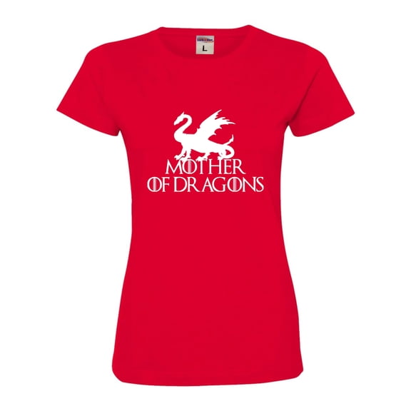 Womens Mother Of Dragons Deluxe Soft T-Shirt