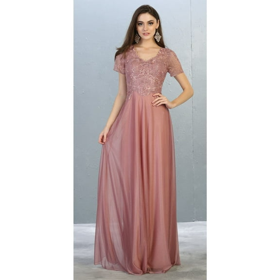 Womens Mother Of The Bride Evening Gown