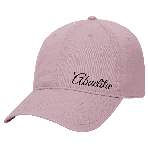 Womens Mother's Day Cute Cursive Names With Hearts Embroidered Azalea Otto Baseball Cap-Abuelita