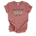 thumbnail image 1 of Womens Mother's Day Floral Whimsical Blessed To Be Ladies Heather Mauve Short Sleeve T-Shirt-Gigi-XX-Large, 1 of 1