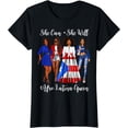 thumbnail image 1 of Womens Motivational Afro Latina Queen Puerto Rican Girl Flag Cool T-Shirt, 1 of 4