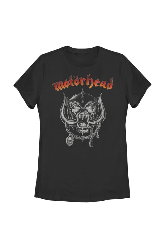 Womens Motorhead Snaggletooth Logo T Shirt