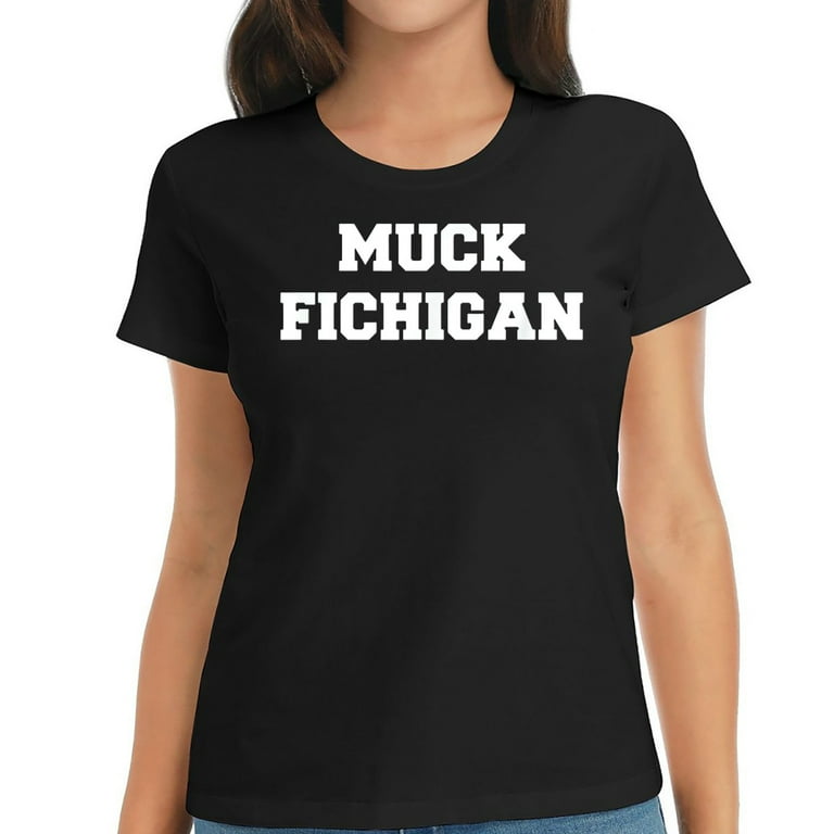Muck Fichigan T-Shirt - White Letters (Multiple Colors) Muck Fichigan T-Shirt - White Letters (Multiple Colors)