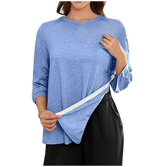 Womens Mulberry Silk T Shirts Basic Crewneck Short sleeve Tee Tops Blouse Summer Casual Solid Tshirts