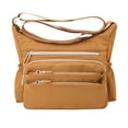 thumbnail image 1 of Womens Multi Pocket Casual Crossbody Bag Ladies Waterproof Shoulder Messenger Bag Handbag For Daily Use Travel, 1 of 3