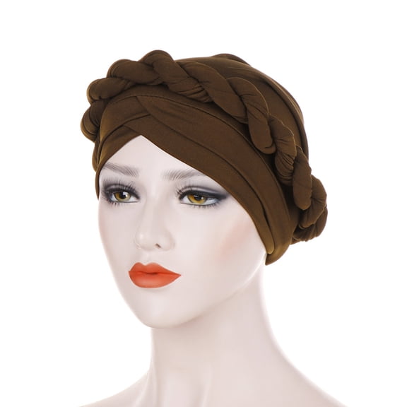 Womens Muslim Turban Hat Beanie Caps