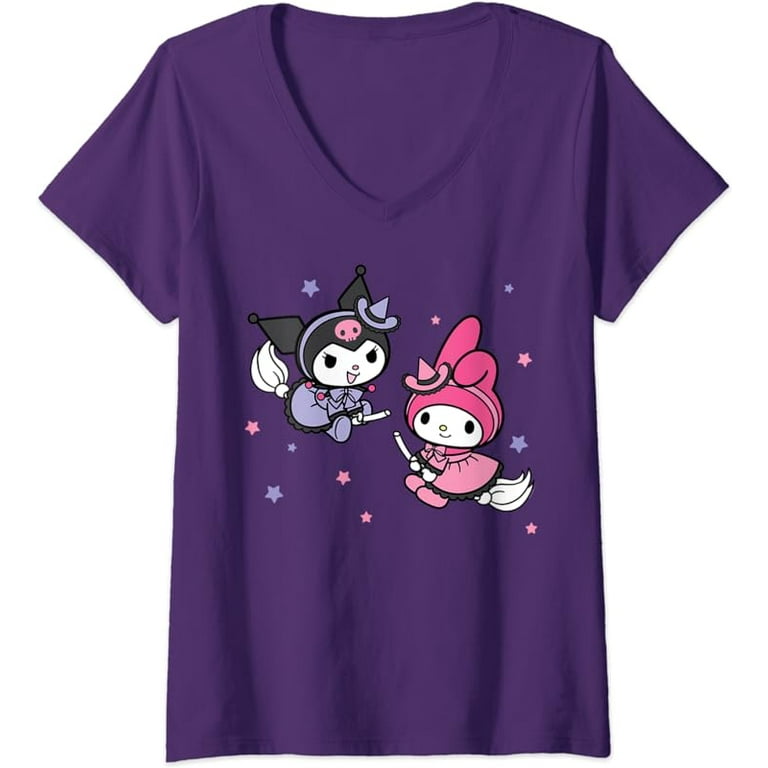 My Melody And Kuromi Halloween Tee Shirt My Melody And Kuromi Halloween Tee Shirt