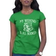 thumbnail image 1 of Womens My Weekend Is All Booked Funny Book Reading Lover T-Shirt, 1 of 1