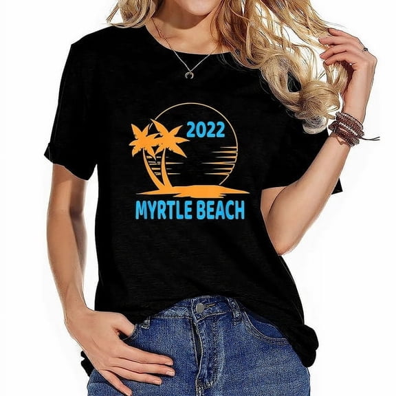 Womens Myrtle Beach 2022 Family Vacation T-Shirt