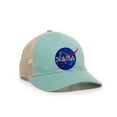 thumbnail image 1 of Womens NASA Insignia Logo Ponytail Mesh Back Cap, 1 of 1