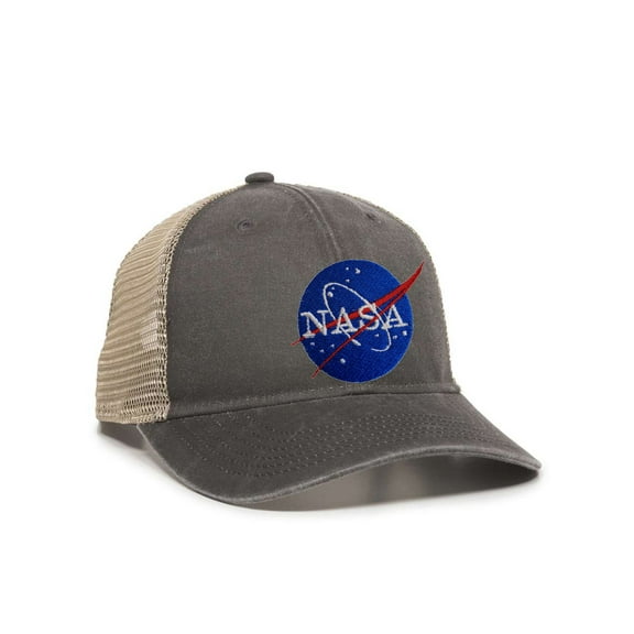 Womens NASA Insignia Logo Ponytail Mesh Back Cap