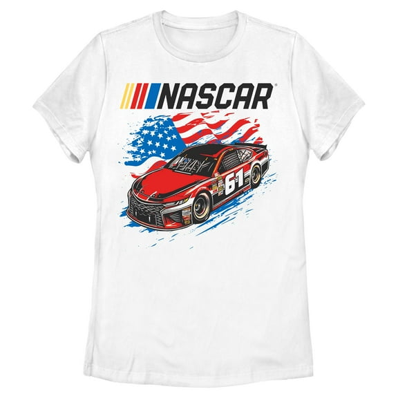 Womens NASCAR American Racing Car 61 T Shirt