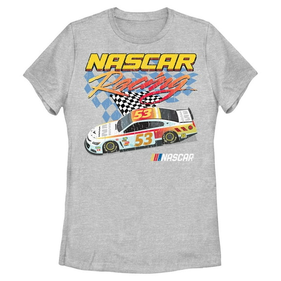 Womens NASCAR Retro Racing 53 Car T Shirt