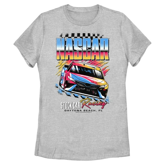 Womens NASCAR Stock Car Racing Daytona Beach T Shirt
