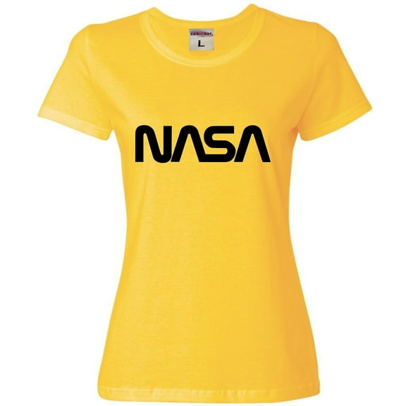 Womens Nasa Worm Logo T-Shirt