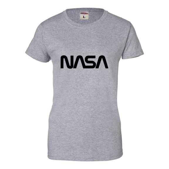 Womens Nasa Worm Logo T-Shirt