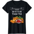 thumbnail image 1 of Womens National Tater Tot Day February 2 For Potatoes Lover Food T-Shirt, 1 of 3