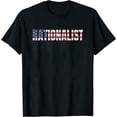 thumbnail image 1 of Womens Nationalist T Shirt White 4X-Large, 1 of 5