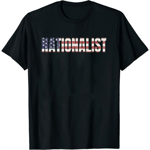 Womens Nationalist T Shirt White 4X-Large