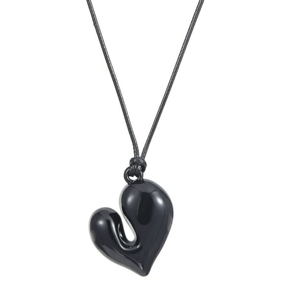 Womens Necklace Women Jewelry Trendy Women's Heart Pendant Necklace Fashion Jewelry Elegant Electroplated Necklace For Daily Wear And