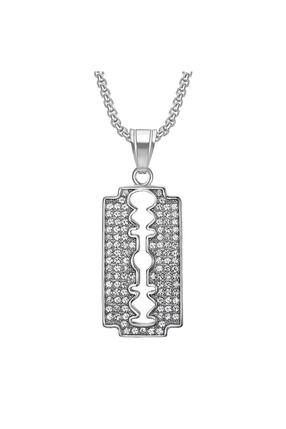 Womens Necklaces Trendy Women'S Jewelry Gold Plated Embedded Pendant Necklace Hop Jewelry Unique Fashion Accessory For Men Trendy Wear Border Hit In USA & Europe