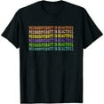 thumbnail image 1 of Womens Neurodiversity Is Beautiful - Autism Awareness Pride Rainbow T-Shirt Black Small, 1 of 5