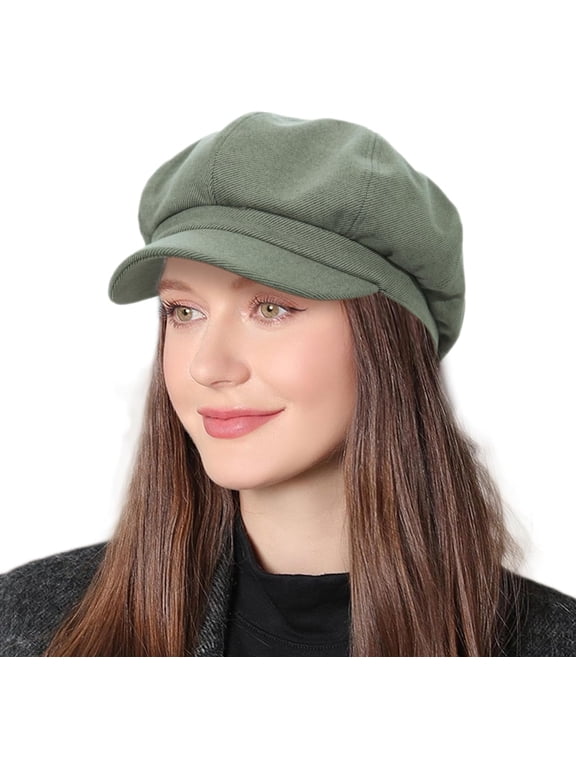 Womens Newsboy Caps Cabbie Gatsby Hat Visor Beret Hat Fashion Ladies Caps for Womens Hat