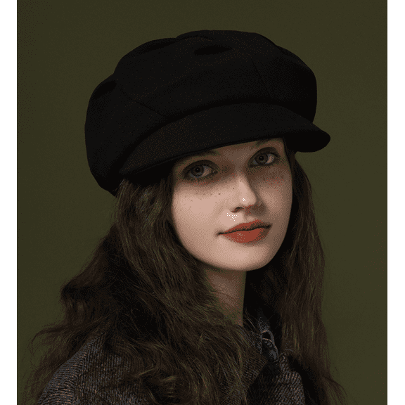 Womens Newsboy Caps, Cabbie Gatsby Visor Beret Hat, Fashion Ladies Pageboy Caps for Womens Hat