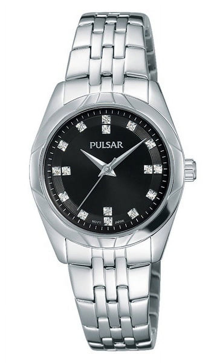 chinese dress ladies Pulsar Women's Petite Gold Tone Watch, Bracelet Strap
