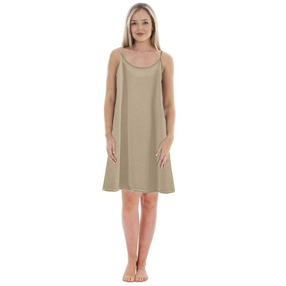 Womens Nightshirts & Gowns Summer Solid Color Spaghetti Strap Slim Loose Nightdress Women Pajamas & Loungewear Homewear