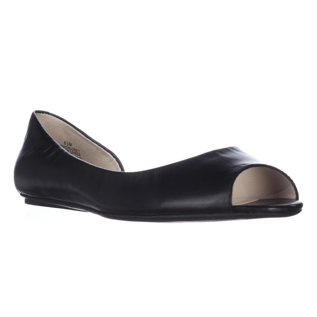 Nine west peep hotsell toe flats